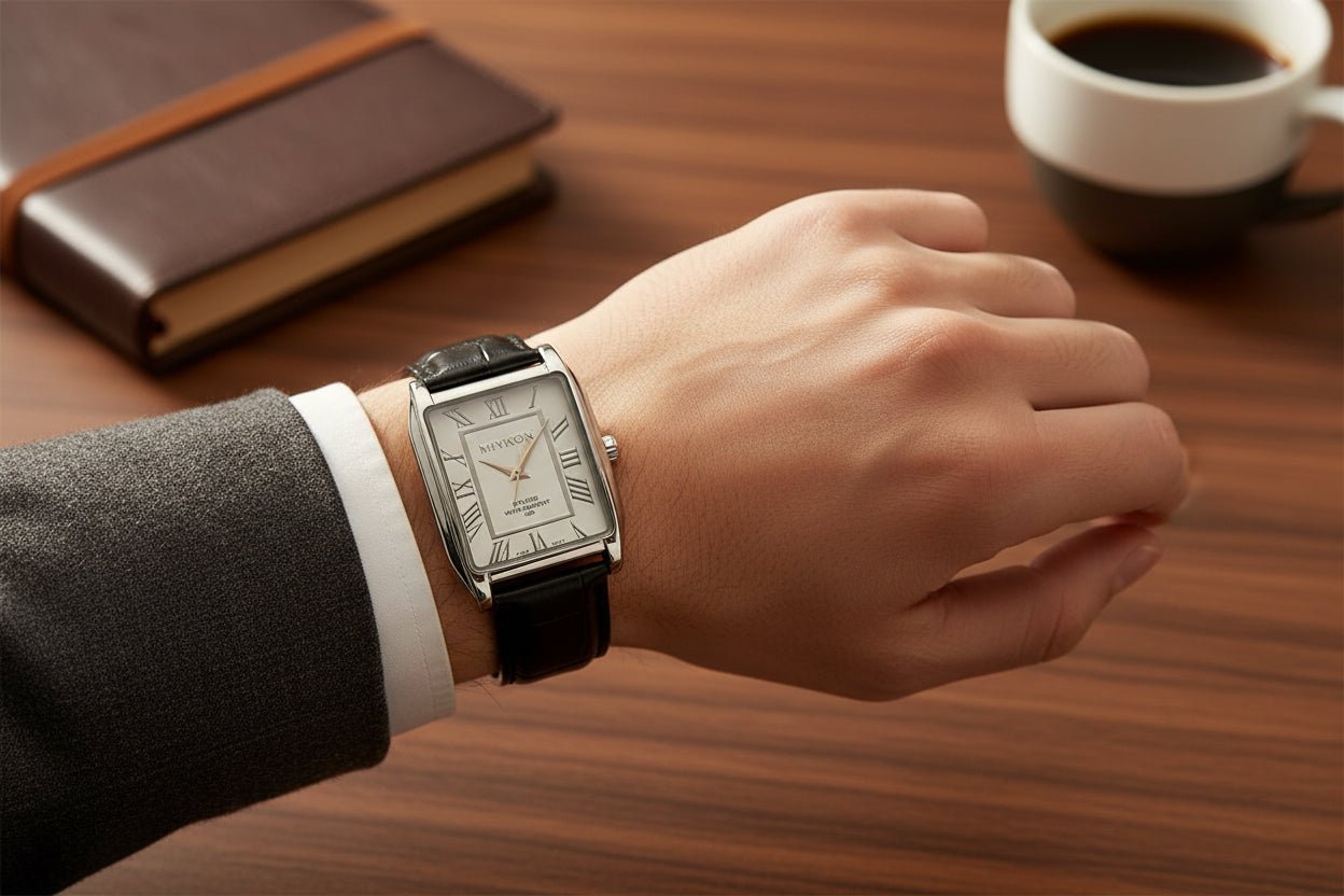 The Miykon Ion - Polished Timepiece - Dial & Detail Co.