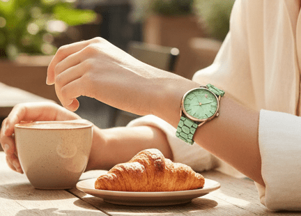 The Bisley Mint Timepiece - Dial & Detail Co.