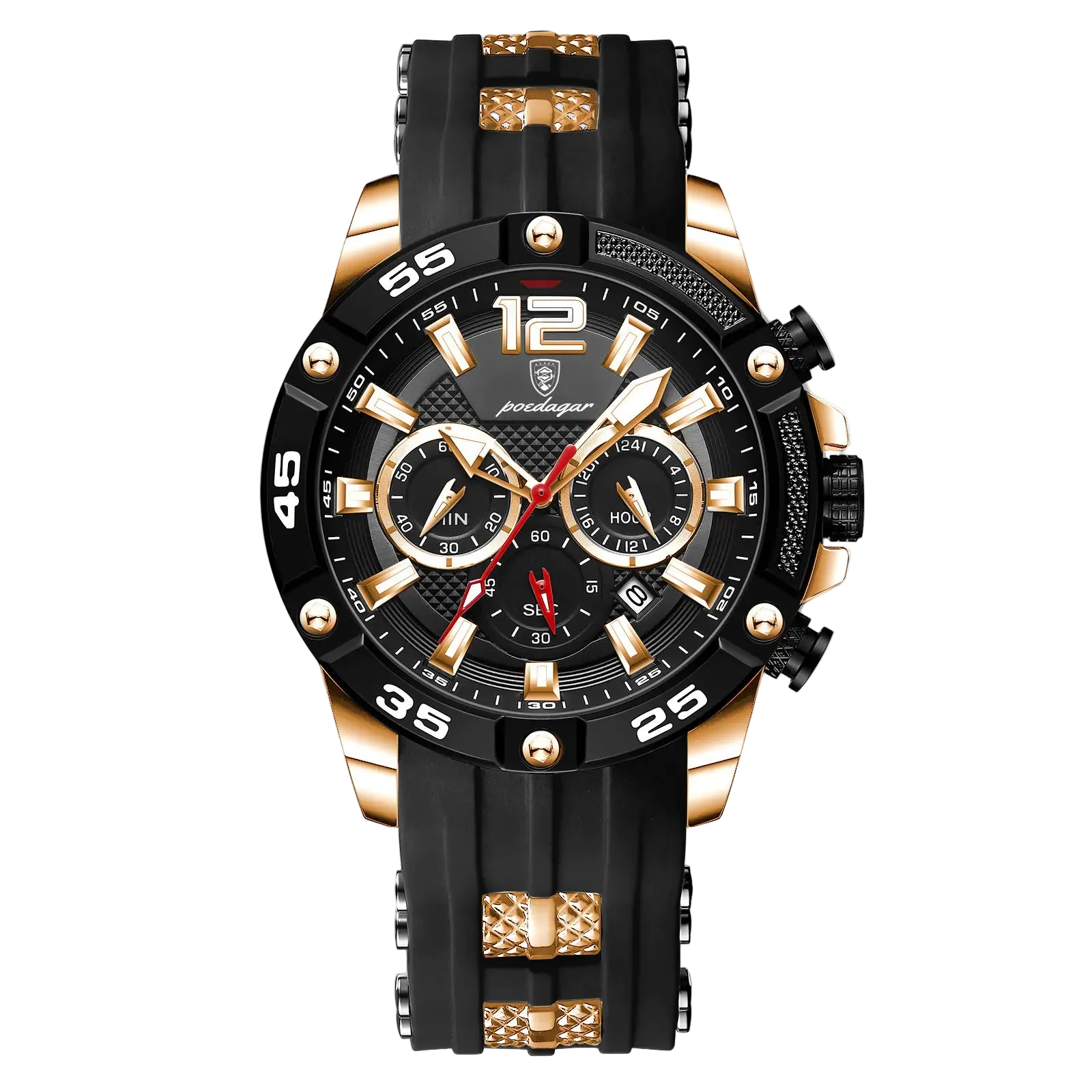 POEDAGAR Tactical Timekeeper - Dial & Detail Co.