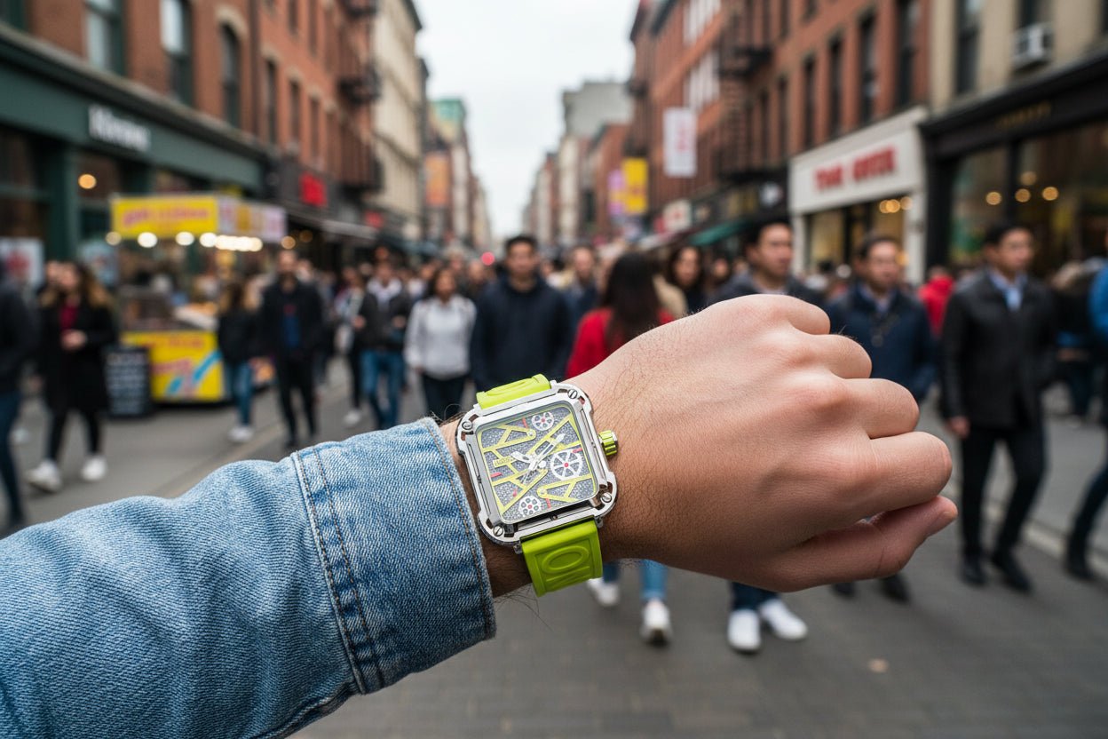 ONOLA Skeletonized Watch - Dial & Detail Co.