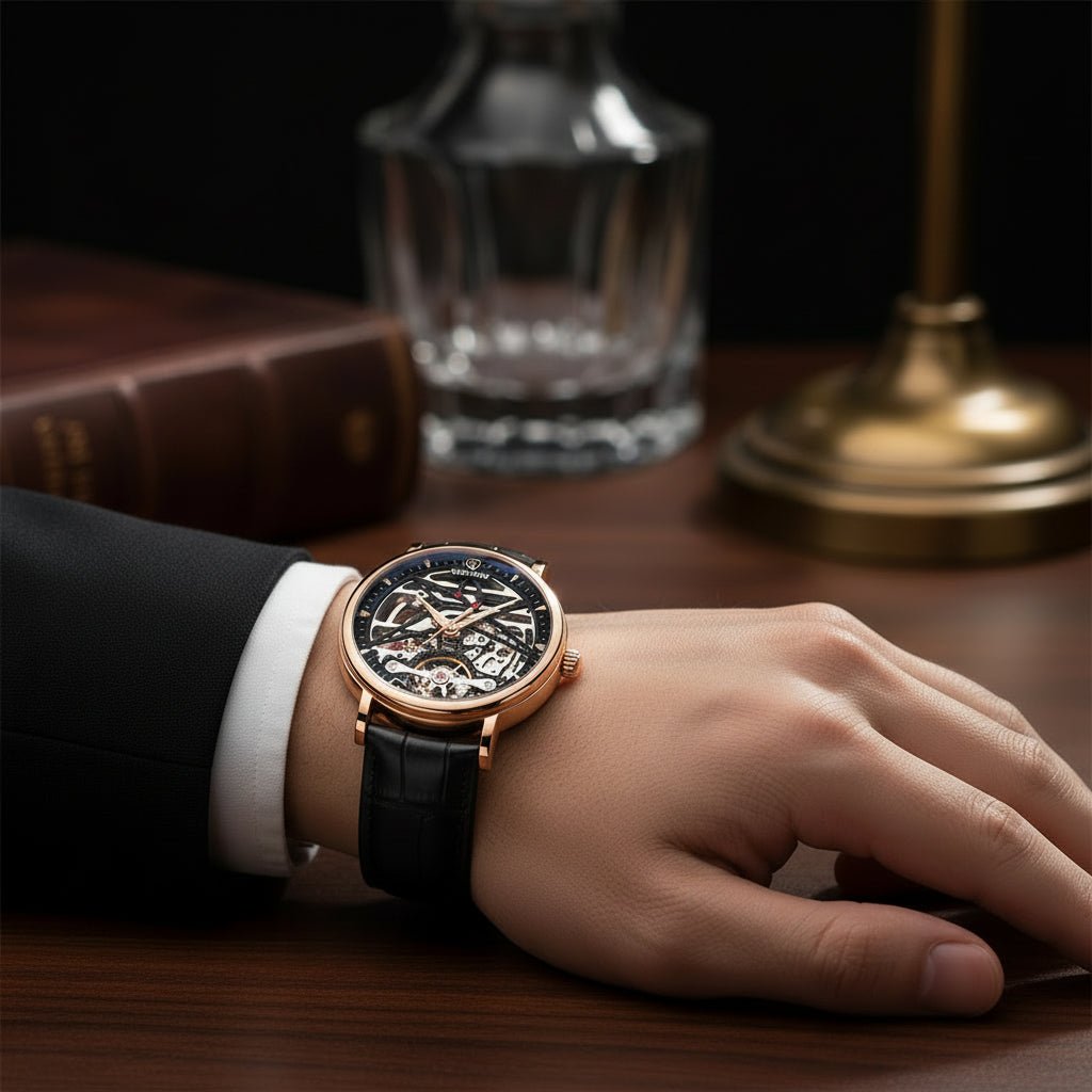The Glenn Refined Skeleton - Dial & Detail Co.