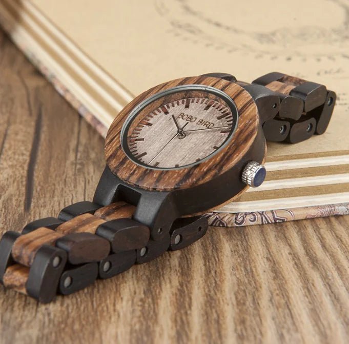 Bobo Bird Wooden Couple Watches - Dial & Detail Co.