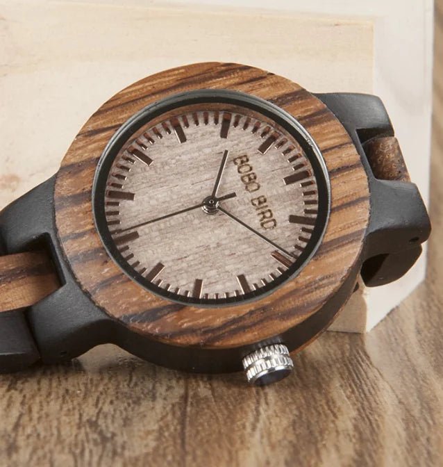 Bobo Bird Wooden Couple Watches - Dial & Detail Co.