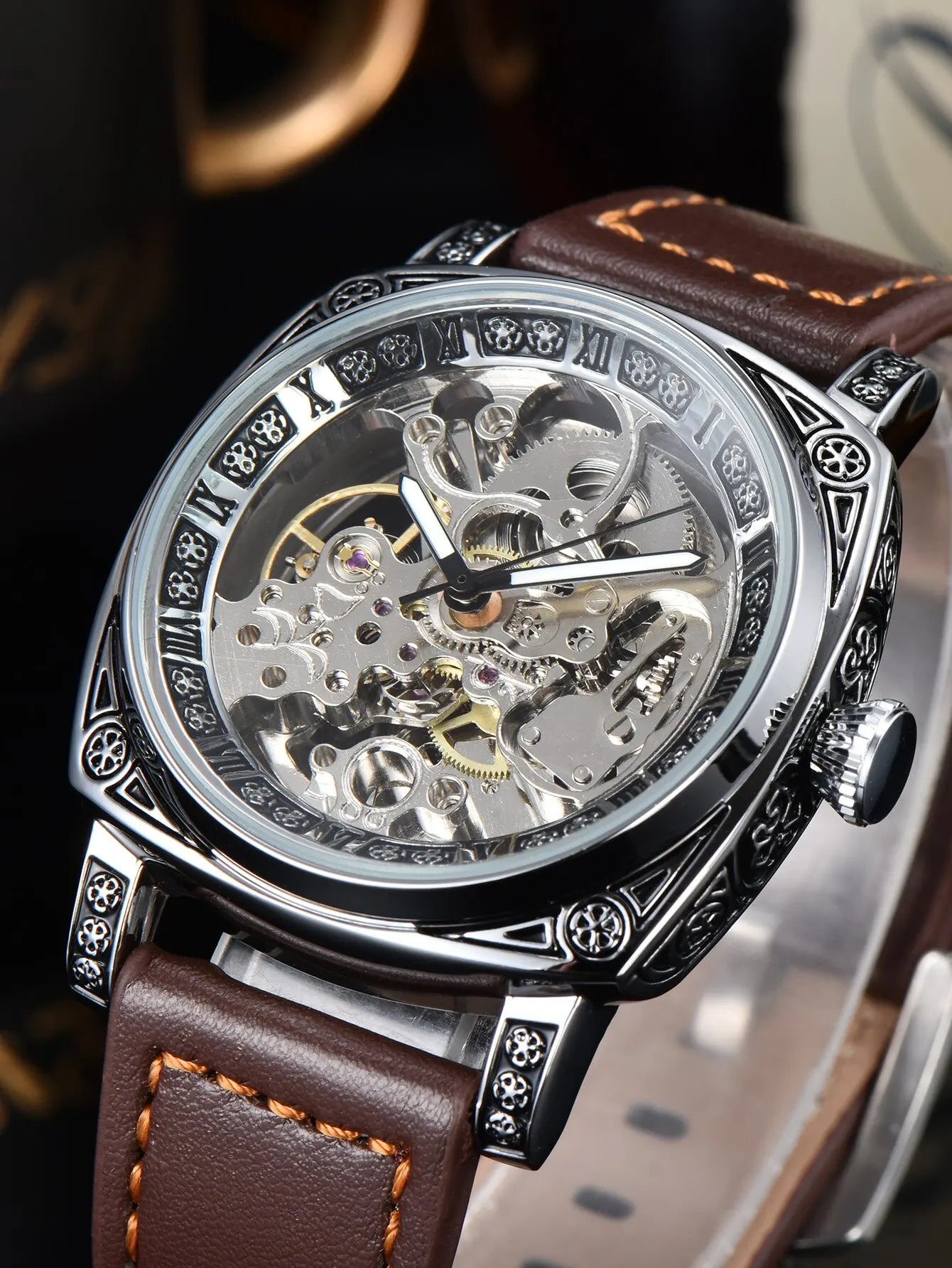 The Longlux Skeleton Automatic - Dial & Detail Co.