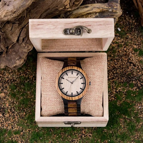 Bobo Bird Wooden Couple Watches | Luxury Watch | Dial & Detail Co.
