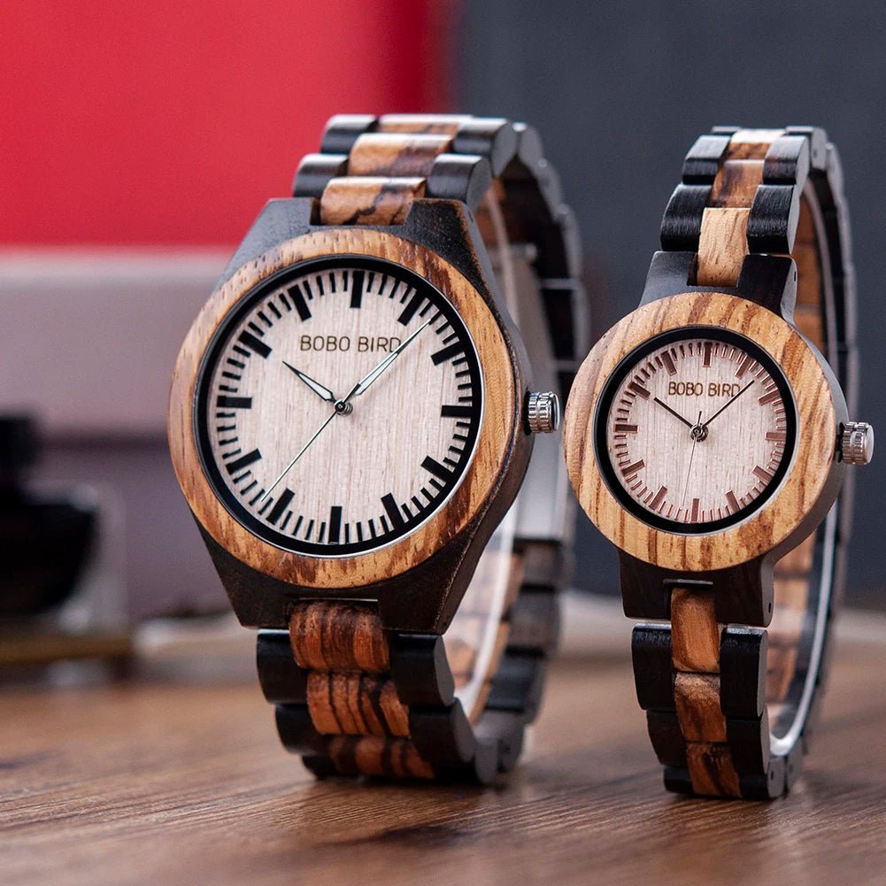 Bobo Bird Wooden Couple Watches | Luxury Watch | Dial & Detail Co.