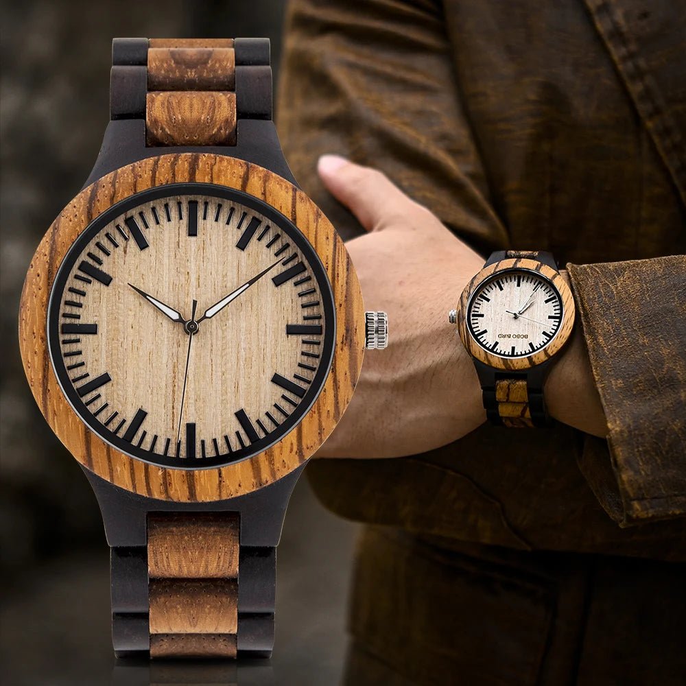 Bobo Bird Wooden Couple Watches | Luxury Watch | Dial & Detail Co.