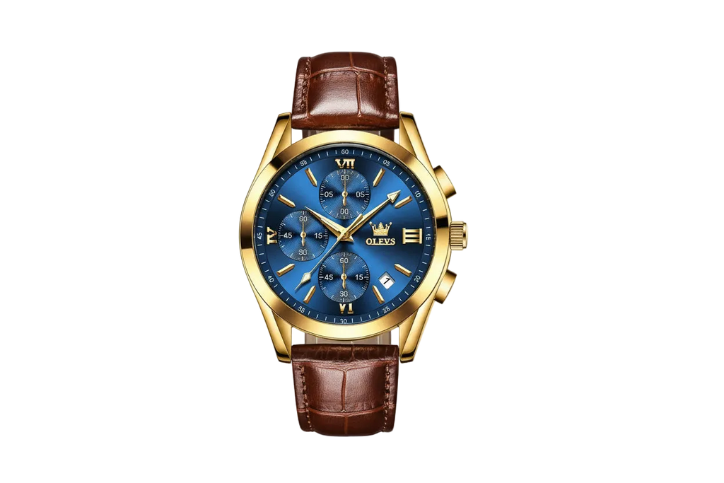 OLEVS Gentlemen's Chronograph - Dial & Detail Co.