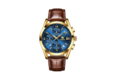 OLEVS Gentlemen's Chronograph - Dial & Detail Co.
