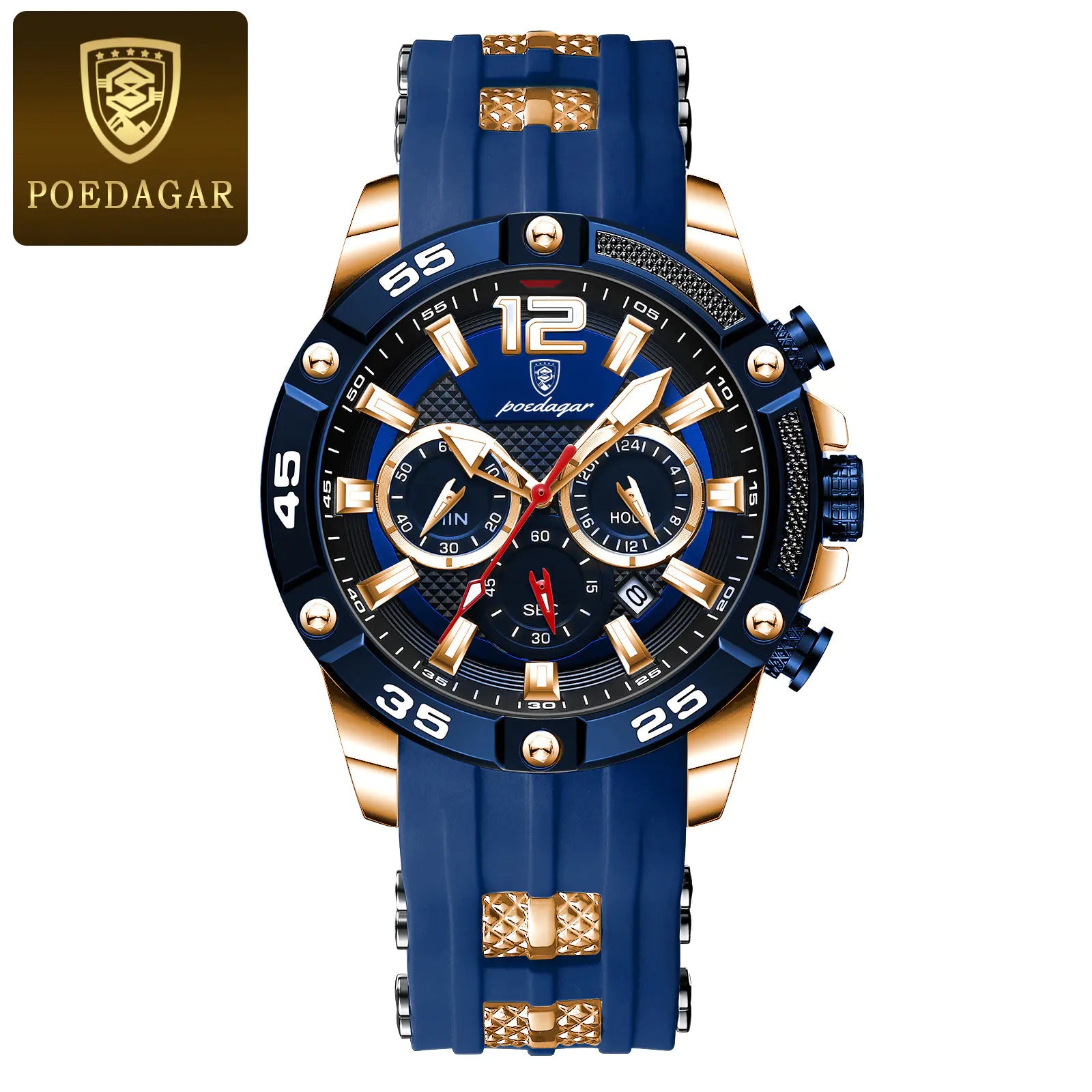 POEDAGAR Tactical Timekeeper - Dial & Detail Co.