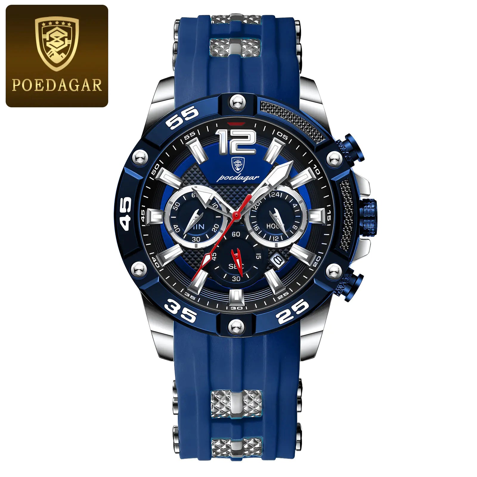 POEDAGAR Tactical Timekeeper - Dial & Detail Co.