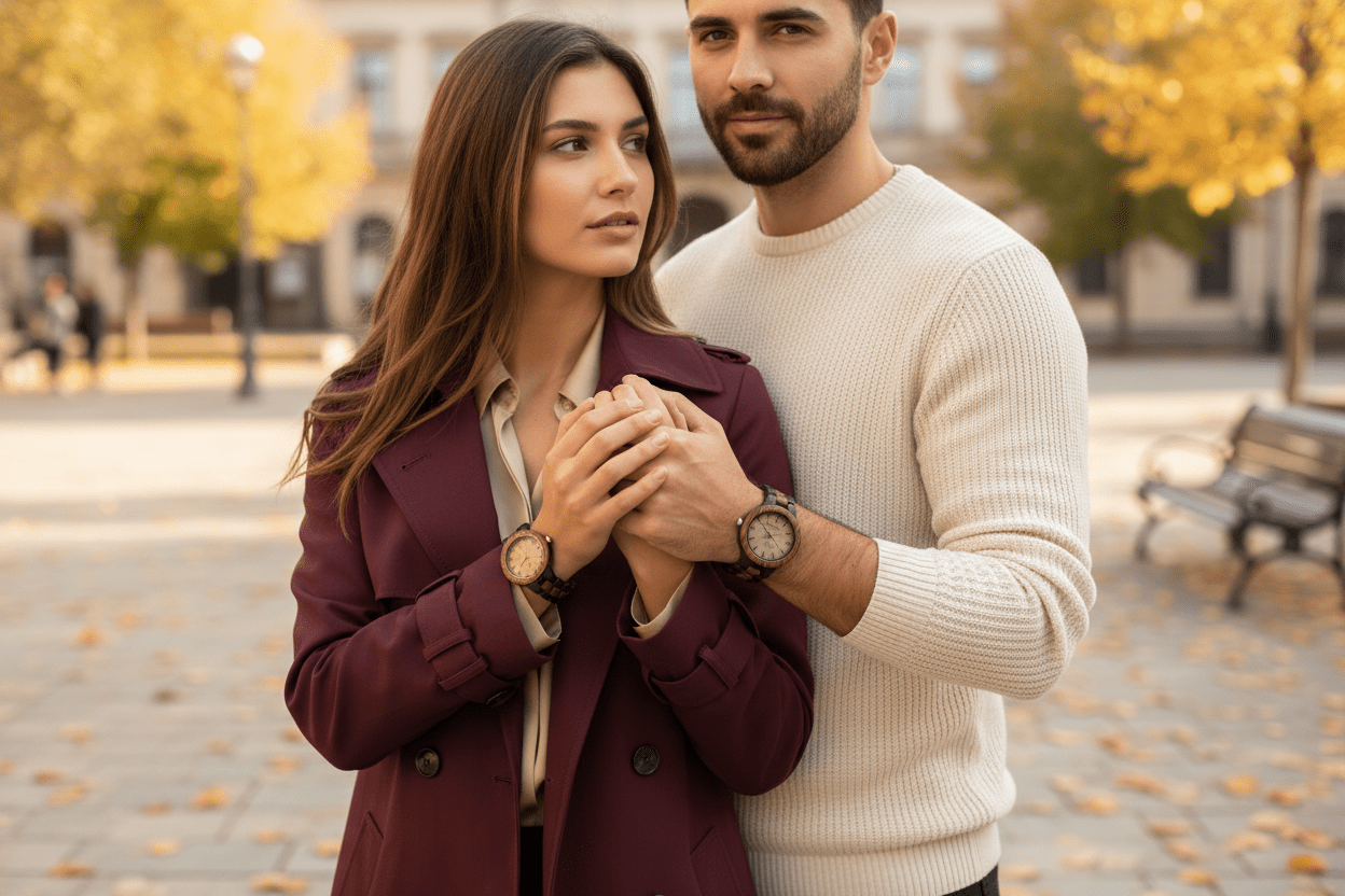 Bobo Bird Wooden Couple Watches - Dial & Detail Co.