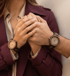 Bobo Bird Wooden Couple Watches - Dial & Detail Co.