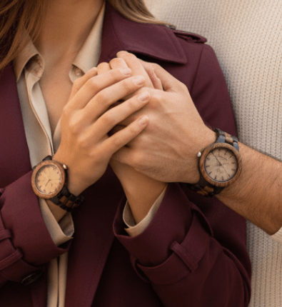 Bobo Bird Wooden Couple Watches - Dial & Detail Co.