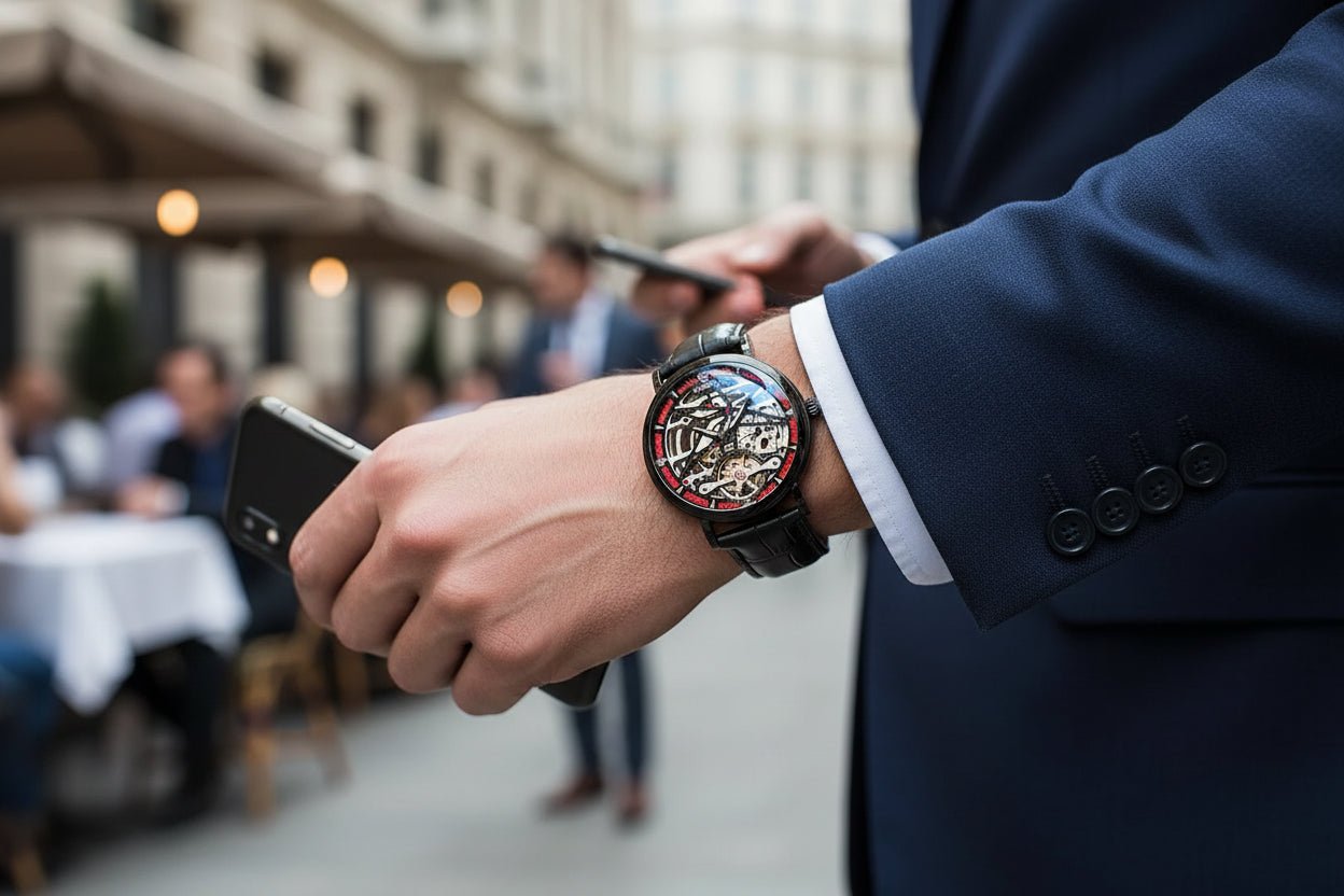 The Glenn Refined Skeleton - Dial & Detail Co.